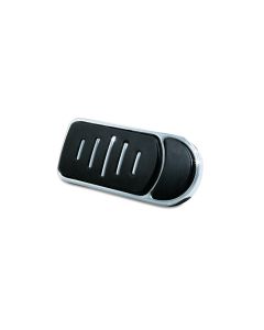 Kuryakyn Chrome Premium Extended Brake Pedal Pad for Harley Touring Softail Dyna