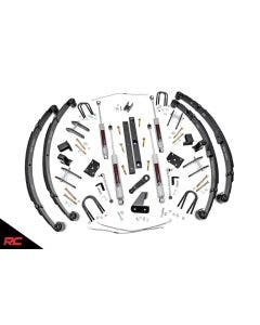 Rough Country 613.20 X-Series 4.5" Lift Kit N3 Shocks for 87-95 Jeep Wrangler YJ