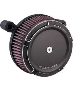 Arlen Ness Black Big Sucker Stage I Air Cleaner w/ Beveled Cover M8  17-23