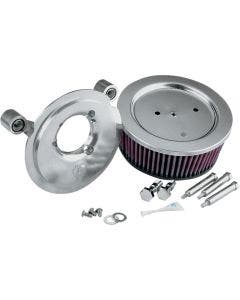 Arlen Ness Big Sucker Stage II Natural Air Filter Kit for Harley 99-15 Twin Cam