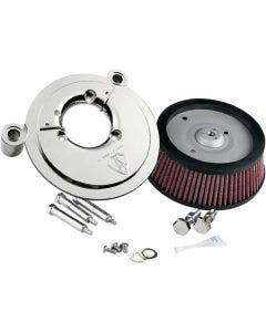 Arlen Ness Big Sucker Stage I Air Filter Kit for Harley 08-16 FLH/FLT - Chrome 