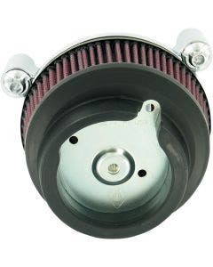 Arlen Ness Chrome Backing Plate Stage 1 Big Sucker Air Cleaner for 08-16 Dyna