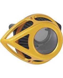 Arlen Ness Gold Clear Tear Teardrop Stage 1 Air Cleaner for Harley Twin Cam 99-17
