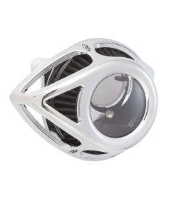 Arlen Ness Chrome Clear Tear Teardrop Stage 1 Air Cleaner for Harley Twin Cam 99-17