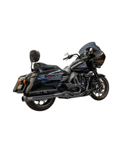 Bassani Road Rage 2-into-1 Black Exhaust System 4 Harley 17-23 Touring FLH/T