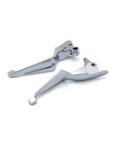 Kuryakyn Chrome Boss Blades Hand Levers Brake & Clutch Harley Softail '15-'17