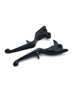 Kuryakyn Gloss Black Trigger Hand Levers for Harley Touring 08-13 Cable Clutch
