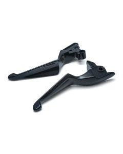 Kuryakyn Black Boss Blades Brake & Hydraulic Clutch Levers for Harley 14-16