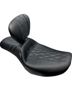 Le Pera Outcast Daddy Long Legs Full Seat w/ Backrest GT2 Inlay FLH/FLT '23-'24