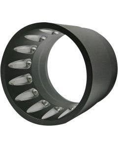 Bassani Ceramic Black Fluted DNT Deep N Throaty 4" Replacement Tip