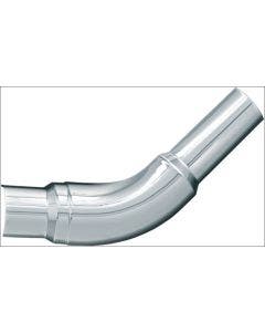 Kuryakyn Chrome Bridge the Gap Heat Shield Cover Harley Touring 93-08 Head Pipe