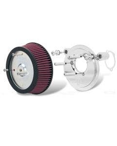Arlen Ness Stage 1 Big Sucker Air Cleaner Harley 99-15 Twin Cam - Natural Plate