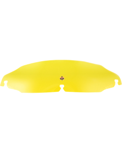 Klock Werks ICE KOLOR FLARE Yellow 3.5" Windshield for Harley FLH Batwing 96-13