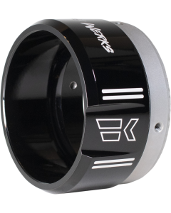 Khrome Werks 200659P Black 4.5" Klassic End Cap Right Side Replacement Muffler Tip