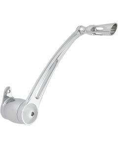 Arlen Ness Deep Cut Chrome Extended 1" Brake Lever Harley Touring '14-'22