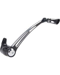 Arlen Ness Deep Cut Black Extended 1" Brake Lever Harley Touring 08-13