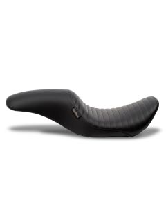Le Pera LK-867NBPT Silhouette Pleated Seat Ness Winged Stretched Gas Tank Harley 08-23