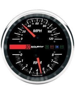 Auto Meter Drop-In Speedometer Tachometer Combo Harley FXDWG Softail Road King