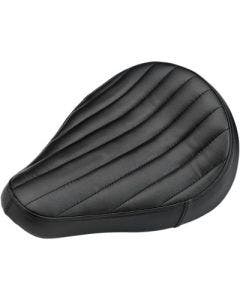 Biltwell 4005-105 Black Tuck and Roll Midline Solo Seat for Harley Rigid Custom