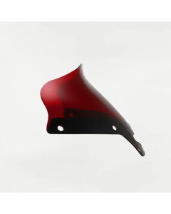 Klock Werks Red Sport Flare 6" Windshield For Harley Low Rider ST Models