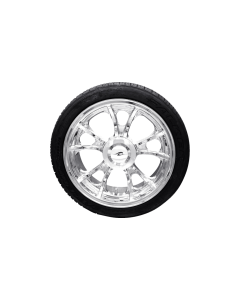 Coastal Moto 3D Chrome Largo Rear Wheel W/ Falken Tire for Trike