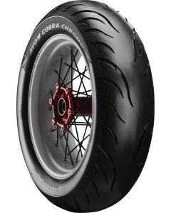 Avon Cobra Chrome AV92 Blackwall Rear Motorcycle Tire 180/70B15