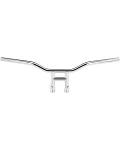 Biltwell 6201-1056 8" Tyson T-Bar Slotted Chrome 1" Handlebar Harley Metric