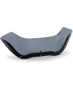Klock Werks FLARE Dark Smoke 8" Windshield for Harley Road Glide FLTR 98-13