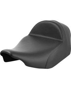 Saddlemen Black Solo Plain Custom Extended Reach Seat Harley 23-24 FLT/FLH