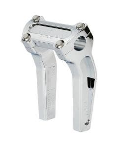Thrashin Supply Chrome 6.5" w/o Gauge Cutout Handlebar Pullback Riser TSC-6525-3	
