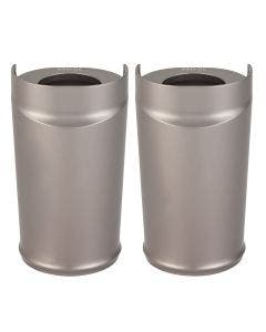Arlen Ness Smooth Satin Fat Tire Fork Boots Sliders Cow Bells Standard Length 4 Harley 14-up