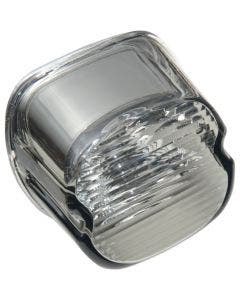 Drag Specialties Smoke Laydown Taillight Lens With No Tag Window Harley 99-03