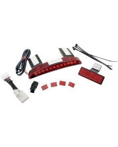 Drag LED Running Light Brake Light Assembly Red Lens for Harley Sportster 