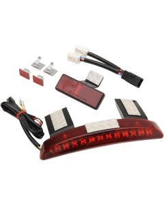 Drag Specialties LED Running / Brake Light Assembly Red Lens Harley 14-15 XL