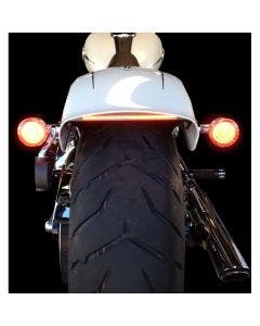 Custom Dynamics Chrome Billet LED Tailight Harley Softail Breakout 13-15  |  CD1054