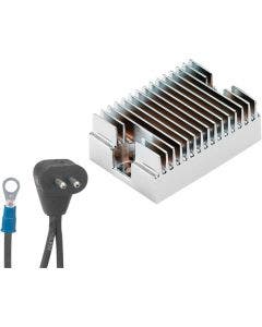 Accel Solid State Chrome Voltage Regulator Harley 84-88 EVO Big Twin Re 74513-82