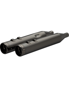 Khrome Werks HP-Plus Eclipse Klassic Tip 4.5" Exhaust Mufflers for Harley M8 FLH 17-