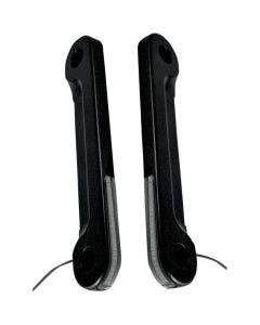 Alloy Art Street Glide Black L.E.D. Low Profile Front Turn Signals | SGFS-2