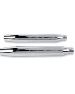 Khrome Werks 3" HP-Plus Chrome Tapered Slip on Mufflers Harley Sportster 04-13