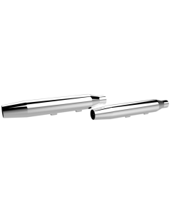 Khrome Werks 3" HP-Plus Chrome Tapered Slip on Mufflers Harley Sportster 14-20