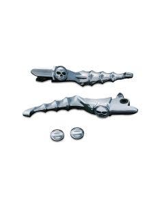 Kuryakyn Chrome Zombie Brake Clutch Levers Harley FLH/T Hydraulic Clutch 14-16