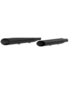 Khrome Werks 3" HP-Plus Black Slash Cut Slip on Mufflers Harley Sportster 14-20