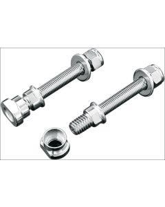 Kuryakyn Chrome Adapter Studs for Mounting Mini Bullet & Silver Bullets Lights