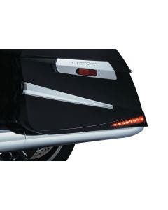 Kuryakyn 7170 Chrome Saddlebag Extensions Plug N Play Victory Cross Magnum 10-17 