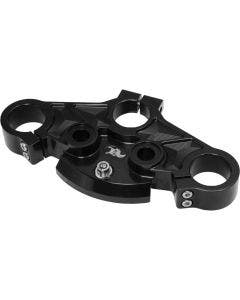 Kens Factory KFT-01 Black Next Level Top Triple Tree Harley Touring 14-Up