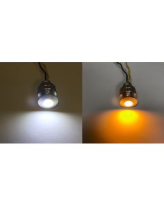 Custom Dynamics CD-BOLT-AW-P Amber White 12V LED Turn Signal Accent Light Boltz
