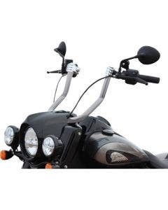 Klock Werks Black 13" Klip Hanger 1 1/4" Handlebar Indian Touring 18-20