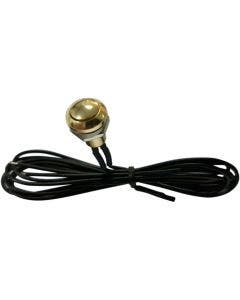 Gold Momentary Switch Mini Custom Button for Horn Signal or Harley Starter Switch