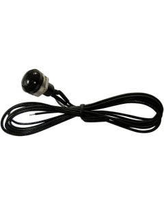 Black Momentary Switch Mini Custom Button for Horn Signal or Harley Starter Switch