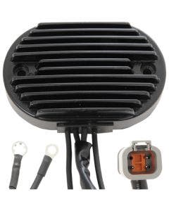 Drag Premium Solid State Black Voltage Regulator Harley 01-06 Softail 74540-01